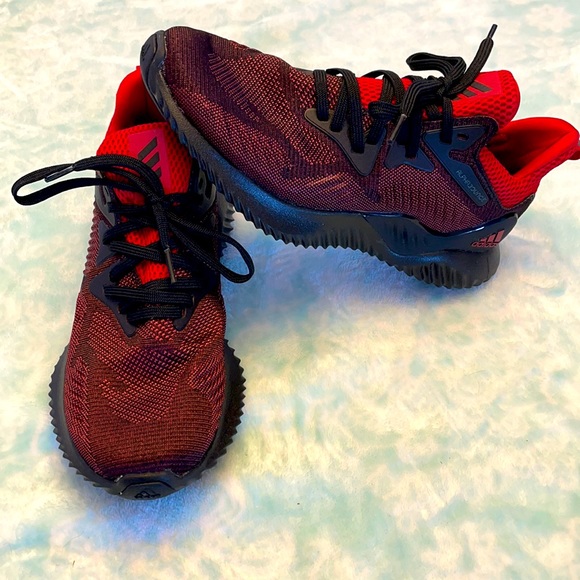 adidas Other - Men’s Red Adidas Bounce Sneakers, Size 7